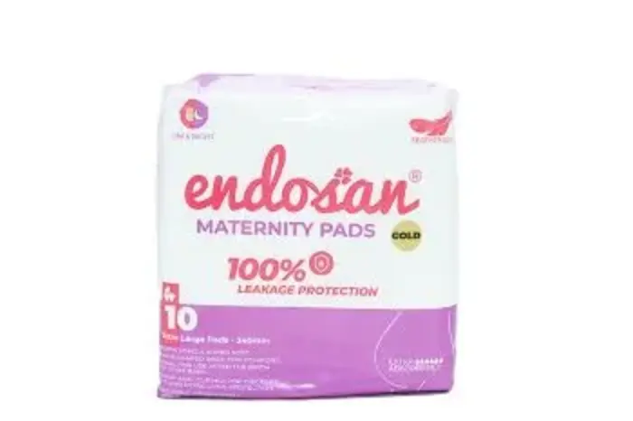 Endosan Maternity Pads L 10'S